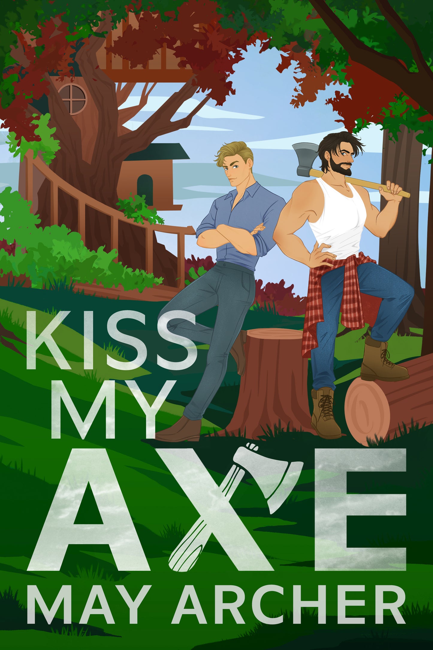 Kiss My Axe - Illustrated Cover Paperback
